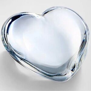 Baccarat Clear Crystal Heart